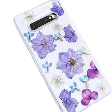 Load image into Gallery viewer, Custom Design - Violet Floral Phone Cover