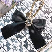 Load image into Gallery viewer, Cute Bows! - Black Phone/Bag Charm