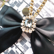 Load image into Gallery viewer, Cute Bows! - Black Phone/Bag Charm