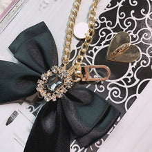 Load image into Gallery viewer, Cute Bows! - Black Phone/Bag Charm