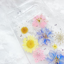 Load image into Gallery viewer, Pastel Flowers Transparent Phone Cover