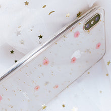 Load image into Gallery viewer, Little Flowers Transparent Phone Cover