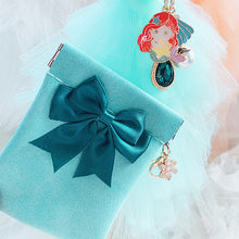 Load image into Gallery viewer, Mermaid Bows - Tiffany Green Pouch Set