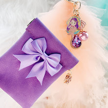 Load image into Gallery viewer, Mermaid Bows - Purple Pouch Set