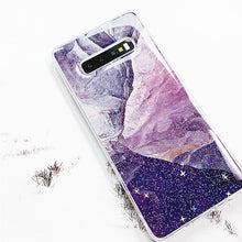 Load image into Gallery viewer, Glittery Violet Phone Cover