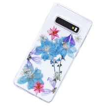 Load image into Gallery viewer, Luna Blue Floral Phone Cover