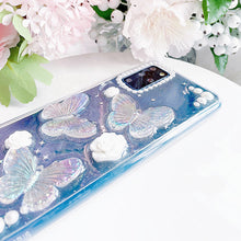 Load image into Gallery viewer, Butterflies and Pearls Phone Cover