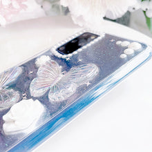 Load image into Gallery viewer, Butterflies and Pearls Phone Cover