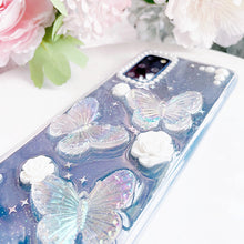 Load image into Gallery viewer, Butterflies and Pearls Phone Cover