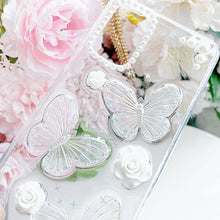 Load image into Gallery viewer, Butterflies and Pearls Phone Cover