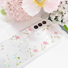 Load image into Gallery viewer, Petite Pink Floral Phone Cover