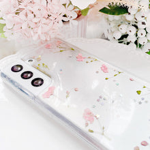 Load image into Gallery viewer, Petite Pink Floral Phone Cover