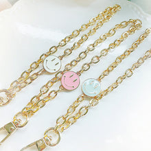 Load image into Gallery viewer, Ada's Simple Smiley Wristlet Strap