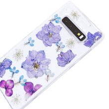 Load image into Gallery viewer, Custom Design - Violet Floral Phone Cover
