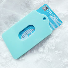 Load image into Gallery viewer, Mermaid Blue Card Holder with Chain Holder
