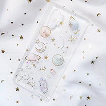 Load image into Gallery viewer, Space Transparent Phone Cover
