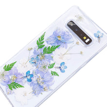 Load image into Gallery viewer, Custom Design - Elegance Blue Floral Phone Cover
