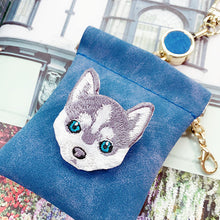 Load image into Gallery viewer, Little Husky Pin Pouch Set

