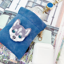 Load image into Gallery viewer, Little Husky Pin Pouch Set
