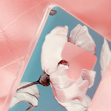 Load image into Gallery viewer, Flower Print Blue Phone Cover
