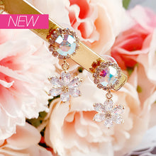 Load image into Gallery viewer, Flower Gems Earring

