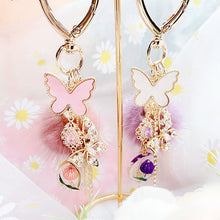 Load image into Gallery viewer, Dazzling Butterflies Bag Charm
