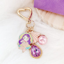 Load image into Gallery viewer, Mermaid Bows - Purple Pouch Set
