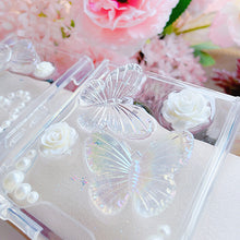 Load image into Gallery viewer, Butterflies and Pearls Phone Cover
