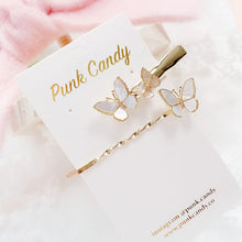 Load image into Gallery viewer, Butterflies Duo Hair Clip
