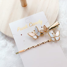 Load image into Gallery viewer, Butterflies Duo Hair Clip
