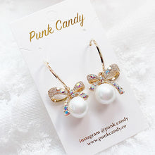 Load image into Gallery viewer, Bow Sparkles Earring
