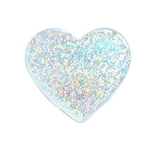 Load image into Gallery viewer, Glittery Heart Phone Grip
