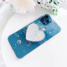 Load image into Gallery viewer, Glittery Heart Phone Grip
