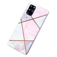 Load image into Gallery viewer, Pink Marble Lines Phone Cover

