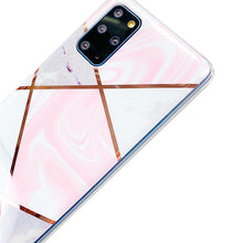 Load image into Gallery viewer, Pink Marble Lines Phone Cover
