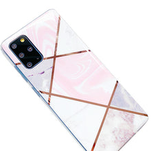 Load image into Gallery viewer, Pink Marble Lines Phone Cover
