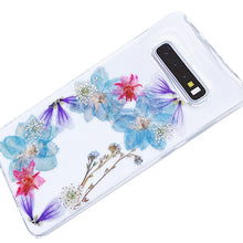 Load image into Gallery viewer, Luna Blue Floral Phone Cover
