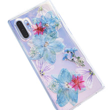 Load image into Gallery viewer, Luna Blue Floral Phone Cover
