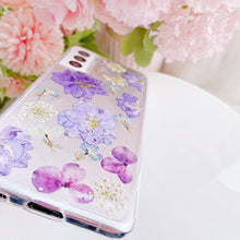 Load image into Gallery viewer, Violet Floral Phone Cover
