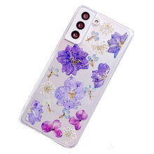 Load image into Gallery viewer, Violet Floral Phone Cover

