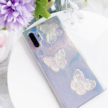 Load image into Gallery viewer, Glittery Butterflies Phone Cover
