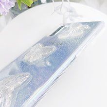 Load image into Gallery viewer, Glittery Butterflies Phone Cover
