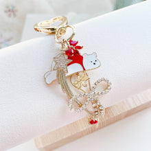 Load image into Gallery viewer, Sleepy Polar Bag Charm
