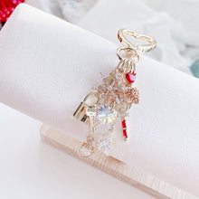 Load image into Gallery viewer, Snowflakes &amp; Stars Bag Charm
