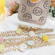 Load image into Gallery viewer, Ellie's Smiley Crossbody Phone Strap
