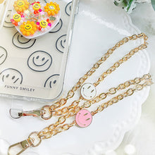 Load image into Gallery viewer, Ada's Simple Smiley Wristlet Strap
