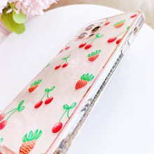 Load image into Gallery viewer, Strawberries and Cherries Phone Cover
