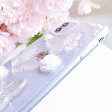 Load image into Gallery viewer, Butterflies and Pearls Phone Cover
