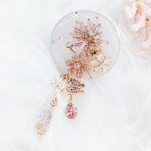 Load image into Gallery viewer, Floral Sparkles Phone Grip
