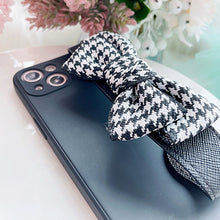 Load image into Gallery viewer, BW Bow Strap Phone Cover
